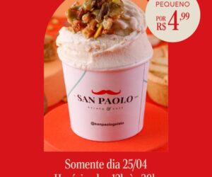 SAN PAOLO E LUNAAR Ação solidária une gastronomia e causa animal com gelatos artesanais a preço de custo
