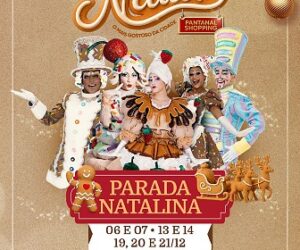 Cuiabá recebe programação especial de Natal com Parada Natalina