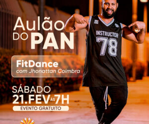 Aulão do Pan abre agenda 2026 de ações de saúde e bem-estar no Pantanal Shopping