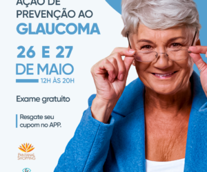 AmeVisão Oftalmologia, em parceria com o Pantanal Shopping, realiza ação de prevenção ao glaucoma com exame gratuito